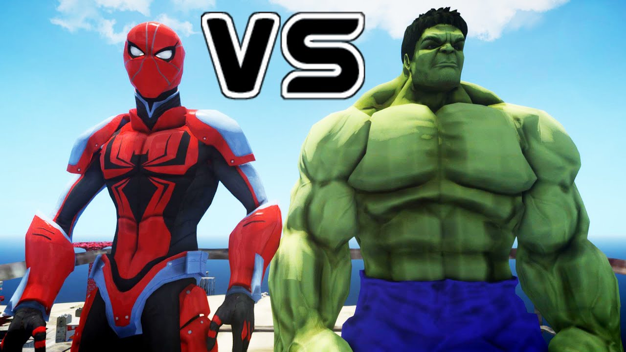 Hulk Vs Spiderman