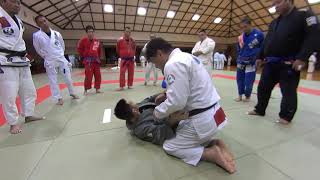 下からの腕十字1＠ねわワGT Armbar from Guard1