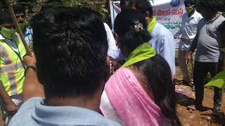 Medchal collector Venkateswaralu IAS, And Dr.B.Gopi IAS in Haritha haram