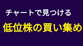 【低位株の買い集めの見つけ方】