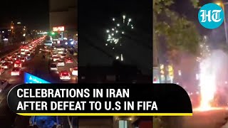 Iran's Islamic regime facing existential threat? Iranians celebrate loss to U.S. in FIFA WC