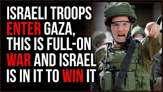 Israeli Troops ENTER Gaza, This Looks A Lot Like WAR And Israel Wants It To Be FINAL