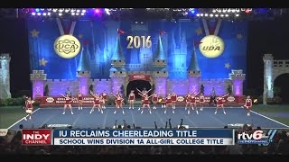 IU reclaims cheerleading title