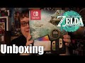 The Legend of Zelda Tears of the Kingdom Nintendo Switch OLED Unboxing #zelda #tearsofthekingdom