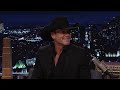 faith hill really slapped tim mcgraw while filming the yellowstone spinoff 1883 the tonight show