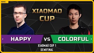 WC3 - [UD] Happy vs Colorful [NE] - Semifinal - Xiaomao Cup 1