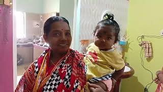 Brinda talk Baba, mama. ବ୍ରିନ୍ଦା ର ବାବା, ମାମା ଡାକ #cutebaby