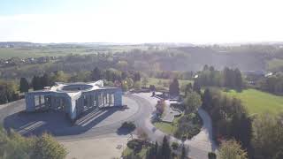 Mardasson Memorial From Above, Bastogne Belgium