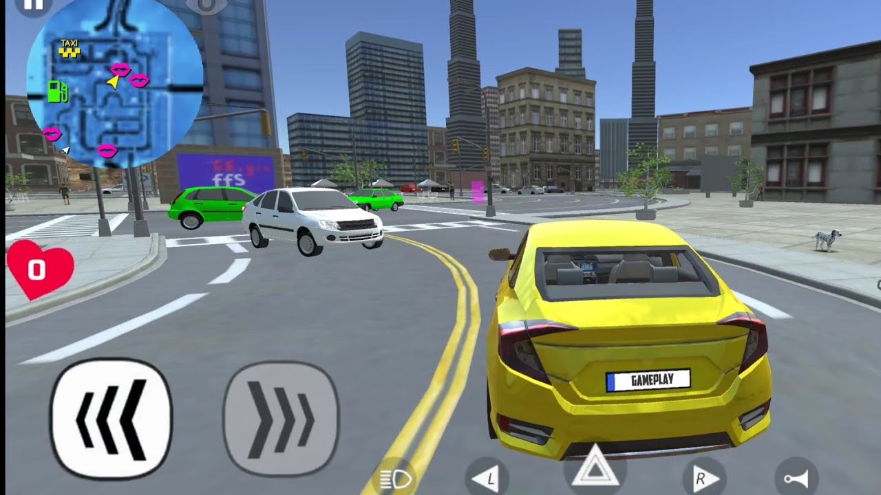 CAR SIMULATOR 2 - CAR DRIVER ANDROID GAMEPLAY - YouTube