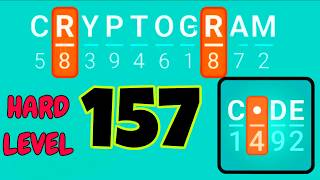 CRYPTOGRAM 157