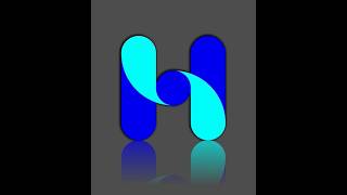 Coreldraw Tutorial - Creative Letter H Logo Design in Coreldraw
