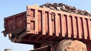 Powerful Rock Crusher at Work: Turning Massive Boulders into Gravel! #stonecrushers #asmrvideo