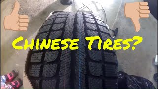 Installing Chinese Tires - Maxtrek Trek M7 - Review in other video