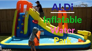 Inflatable water park ALDI