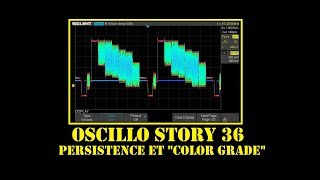 Cyrob : Oscillo story 36, Persistence variable et color grade...