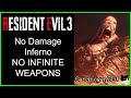 Resident Evil 3 Remake (PC) - No Damage, No Infinite Ammo (Inferno)