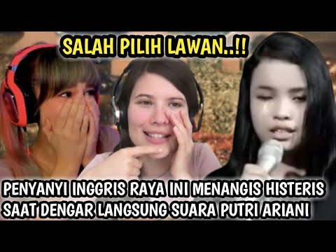 SALAH PILIH LAWAN ‼️ PENYANYI INGGRIS HISTERIS DENGAR SUARA PUTRI ...