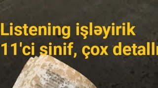 Listening 11'ci sinif Güvən. Listening'i necə yazaq? #buraxilisimtahani #buraxılış #english