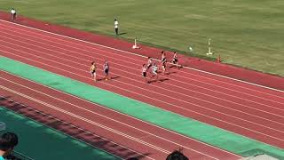 2019静岡中部中学通信 女子3年100m決勝