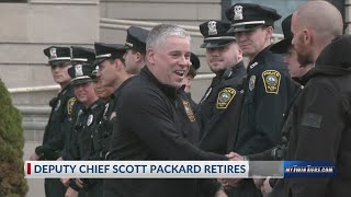 Elmira Deputy Chief Scott Packard retires