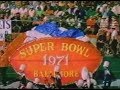 Super Bowl V Cowboys vs Colts 1970 w/4th Quarter reconstruction