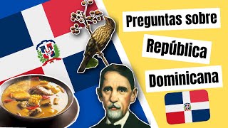 Qué tanto sabes sobre la República Dominicana?🇩🇴📚40 preguntas sobre RD🧠🇩🇴