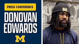 Donovan Edwards On 2022 Game Against Ohio State, Respectful Rivalry | Michigan Football #GoBlue