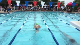 Alan Winning 50M Butterfly