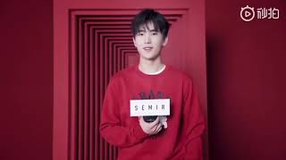 คุณหยางอวยพรปีใหม่จาก Semir     หยางหยาง YANGYANG 杨洋