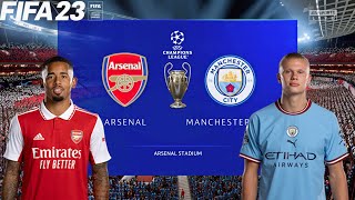 FIFA 23 | Arsenal vs Manchester City - Champions League - PS5 Gameplay