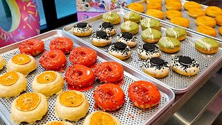 끝내주게 맛있는? 쫀득한 반죽으로 시장을 평정한! 역대급 수제도넛 몰아보기 TOP6, TOP 6 Korean best donut making master - street food