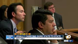 Council to weigh concealed carry permit bill