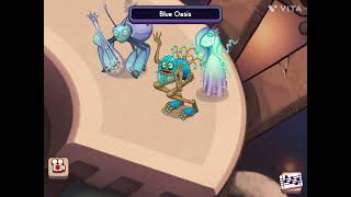 My Singing Monsters Composer - Blue Oasis (Rare Shrubb) 4/18