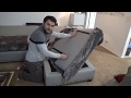 Slipcover Hack | How To Inexpensively Cover a Sofa | No Sew