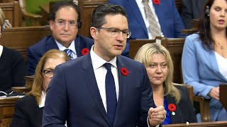 "We will vote against this inflationary scam": Poilievre responds to the fall economic statement
