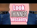 10 *Hacks* to Look 10 Pounds Slimmer | How to Look Thinner in Your Clothes