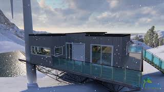 PENNY ecohomedesigner container house animation slaurs.com . shipping container home