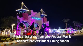 Pickalbatros Jungle Aqua Park by Neverland, Alf Leila Wa Leila, Hurghada, Ägypten großer Rundgang