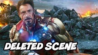 Avengers Endgame Deleted Scenes - Iron Man Doctor Strange Ending Breakdown