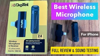 Digitek DWM-002 Wireless Microphone for iPhone | Full Review