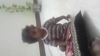 My Cute baby is dancing for London Bridge Rhymes - என் அழகான குழந்தை  நடனமாடுகிறான் - बच्चा नृत्य -2