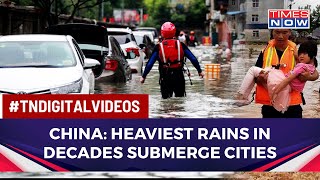Chinese Cities Flooded After Highest Rainfall In Decades, Losses Estimated At 1.7 billion Yuan