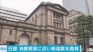 日銀が新たな指数を開発　個人消費の実態を把握へ(16/05/03)