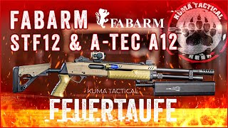 Micha´s Lieblingsflinte Fabarm STF12 im Double Feature mit dem A-TEC A12 Schalldämpfer - Feuertaufe