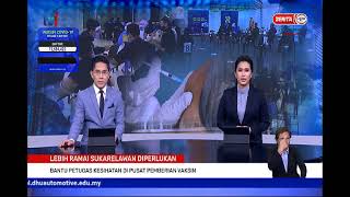 4 JUN 2021 - BERITA PERDANA - LEBIH RAMAI SUKARELAWAN DIPERLUKAN