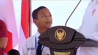 NGAKAK KOCAK, DITANYA CITA CITA JAWABNYA BAPAK JOKOWI JADI PRESIDEN LAGI!!!!!