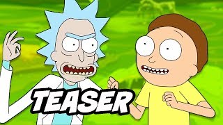 Rick and Morty Season 4 Teaser - Episodes Explained by Justin Roiland