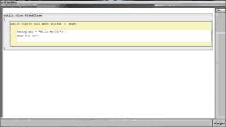 Java Programming #3 String, char, and if/else