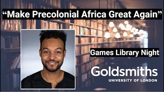 "Make Precolonial Africa Great Again" • Allan Cudicio