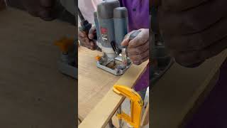 How to cut slots with the wood router. #handmade